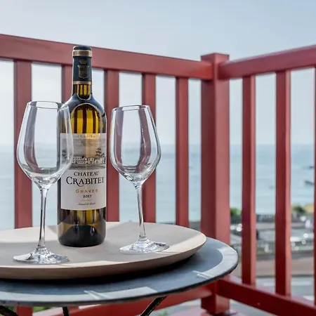 Appartement Anaiak Keyweek With Sea View And Balcony In Biarritz